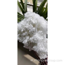 7D 15D Polyester Hollow Fiber للحشو